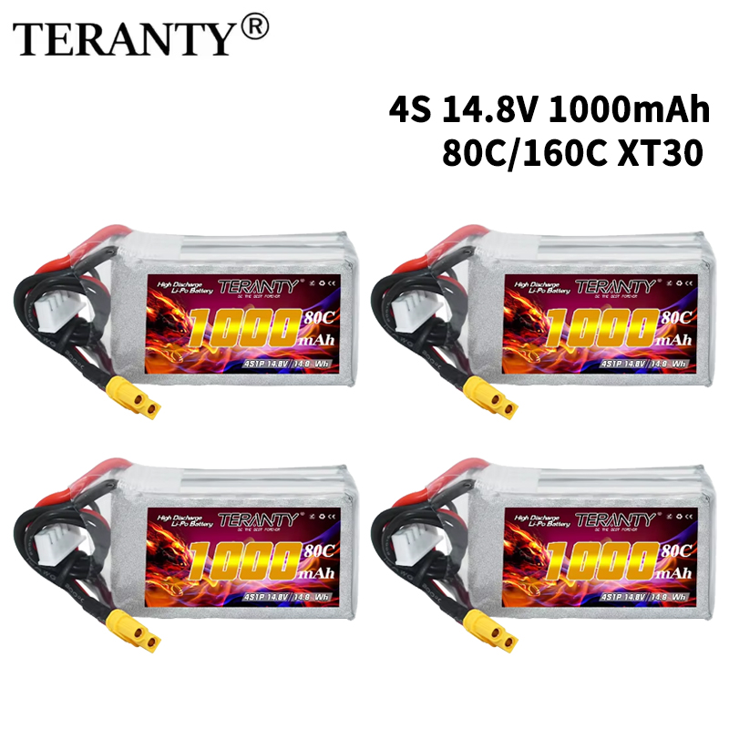 Drone Rc Aircraft - TERANTY 4S 1000mAh 14.8V 80C/160C Lipo