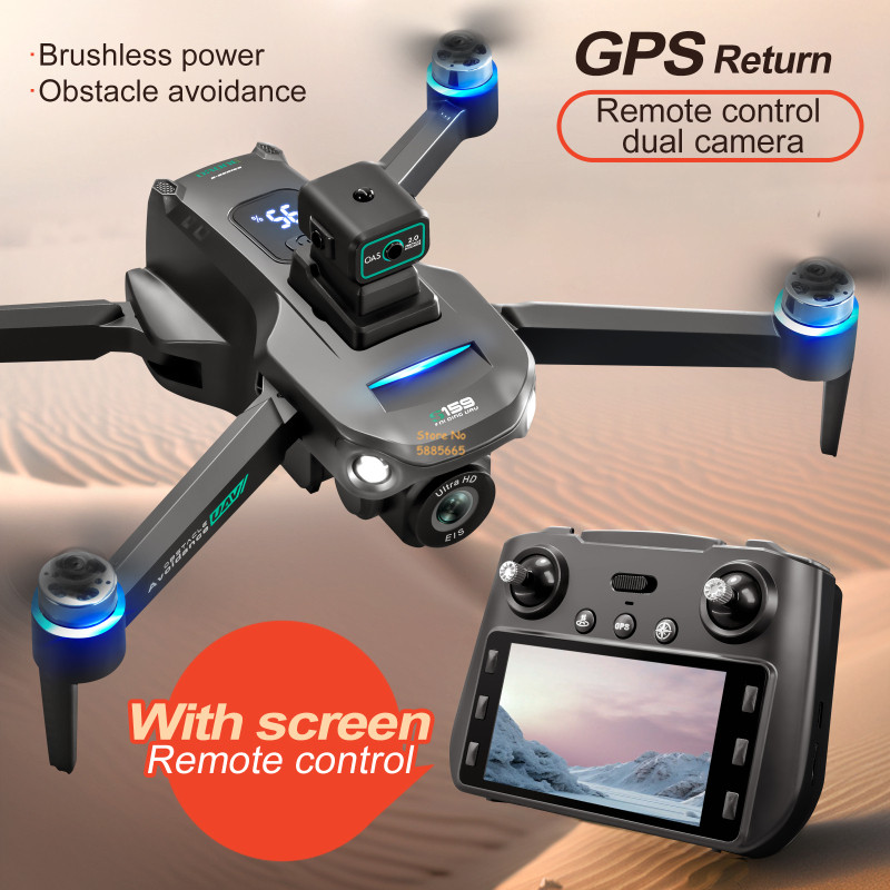 Dron Rc Quadcopter - 8K Dual Camera 5G WIFI FPV