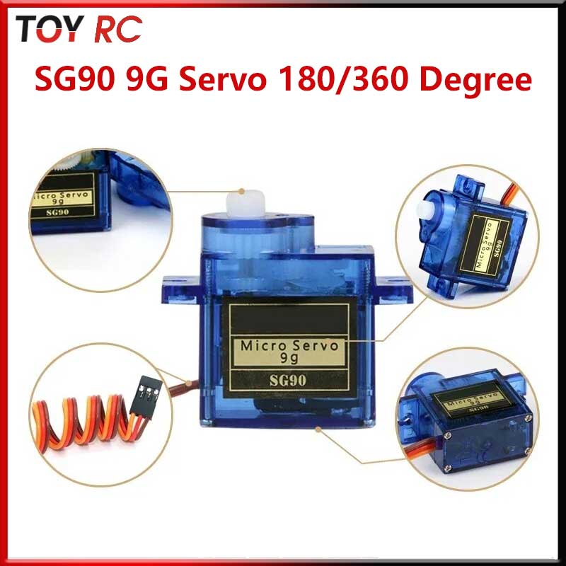 Drone Rc Aircraft - Sg90 Micro Servo 9g 180 360