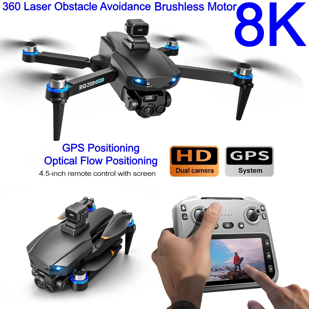 Drone Rc Folding - NEW 8K Drone With HD Camera