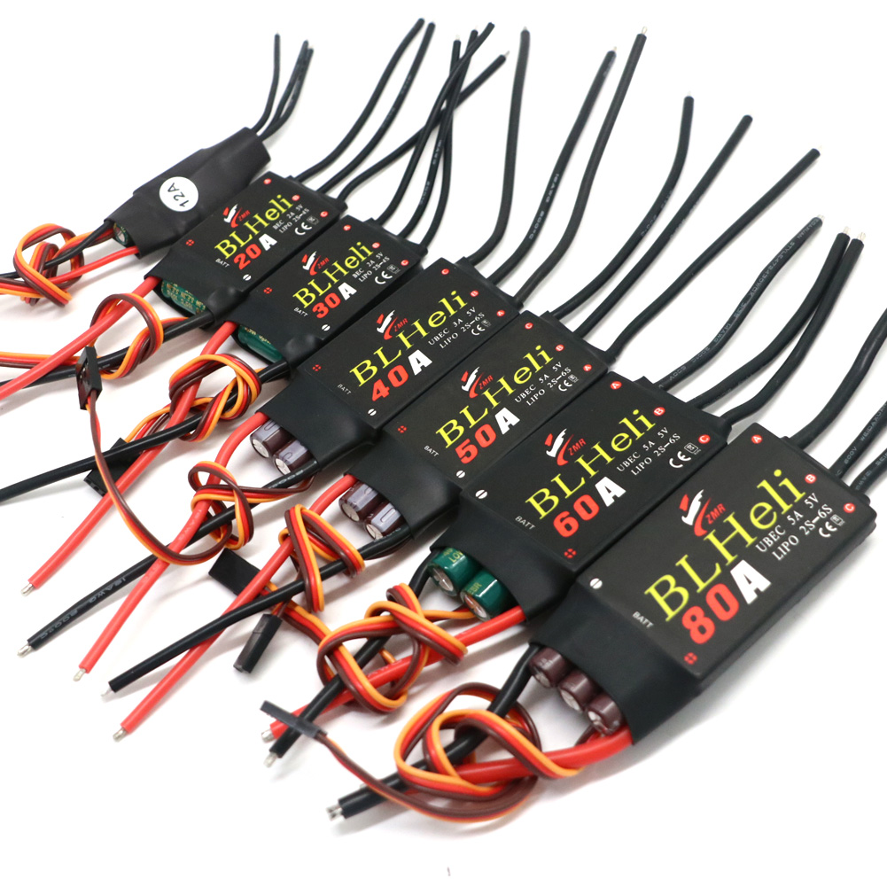 Dron Rc Quadcopter - BLHeli Brushless ESC 80A 12A 20A