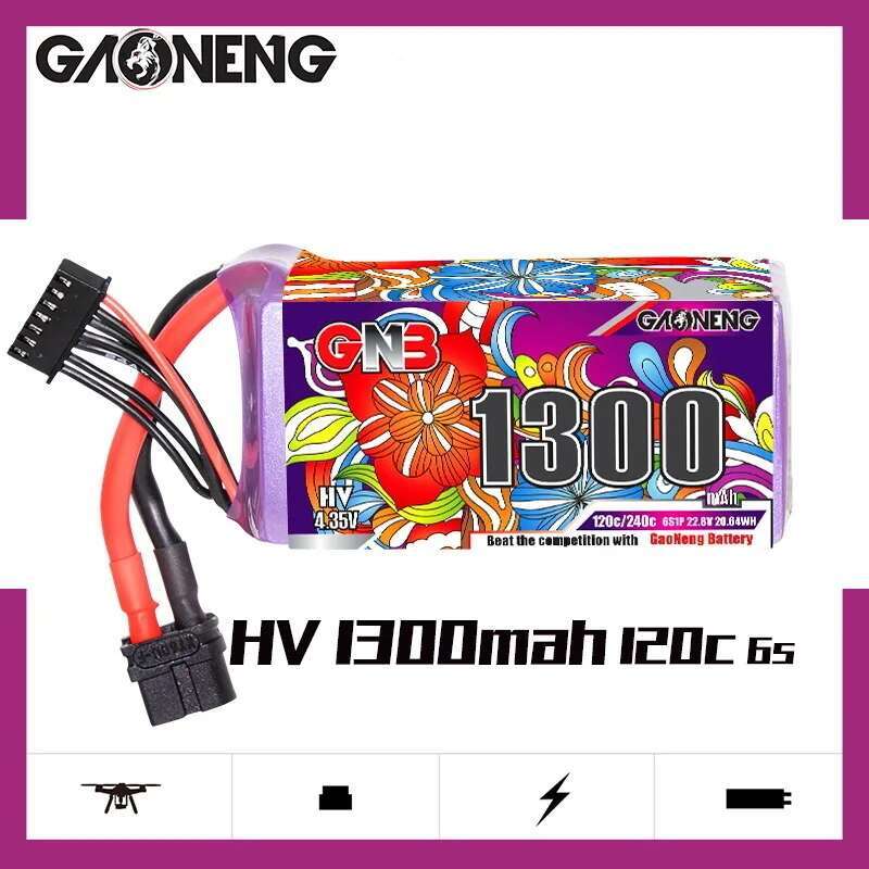 2Pcs GNB 6S Lipo Battery 22.8V - огляд і ціна Drone Rc Aircraft