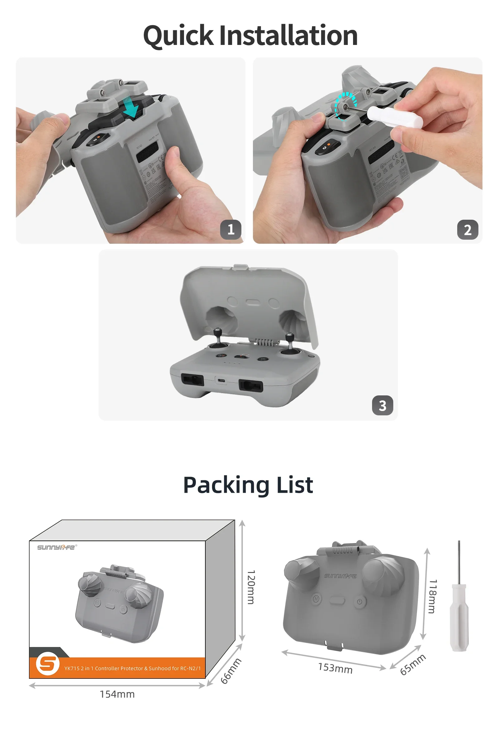 2 in 1 Controller Protector Su - огляд і ціна Drone Neo Rc