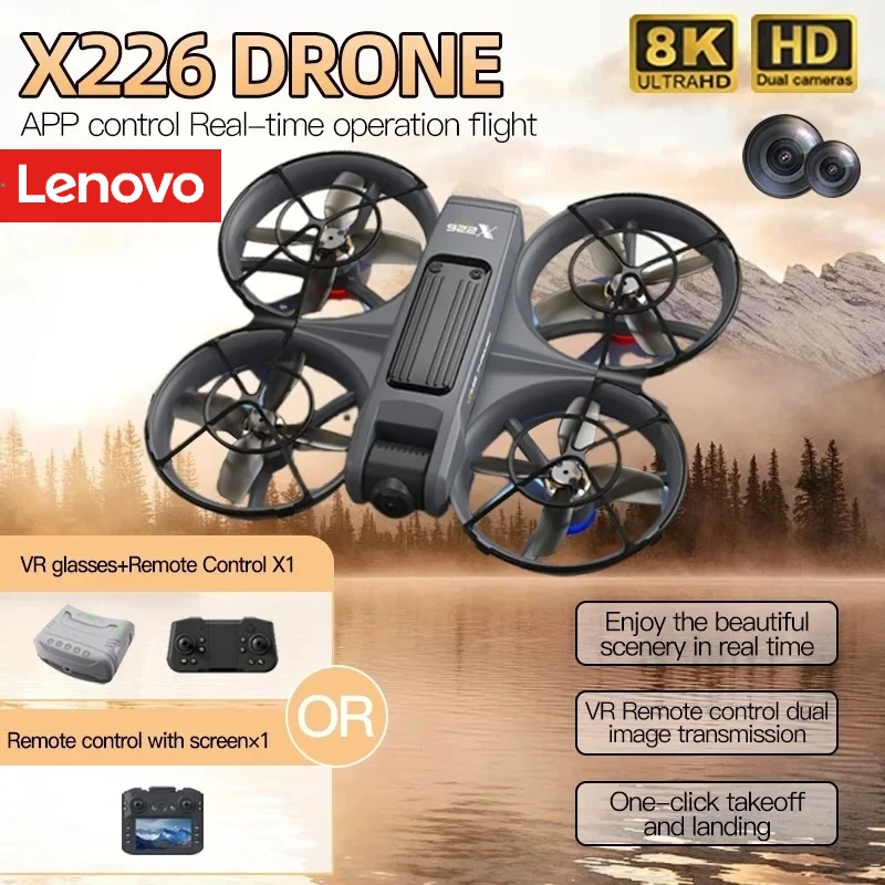Lenovo X226/X226VR Drone 8K Pr - огляд і ціна Drone Rc X226