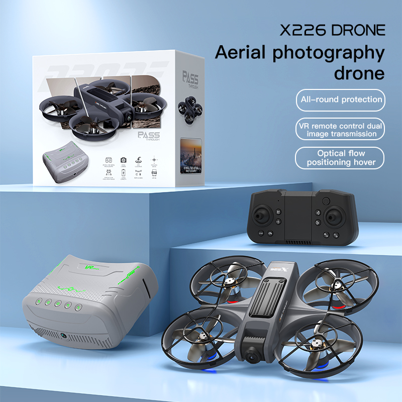 X226 VR FPV Drone 4K HD Dual C - огляд і ціна Drone Rc X226