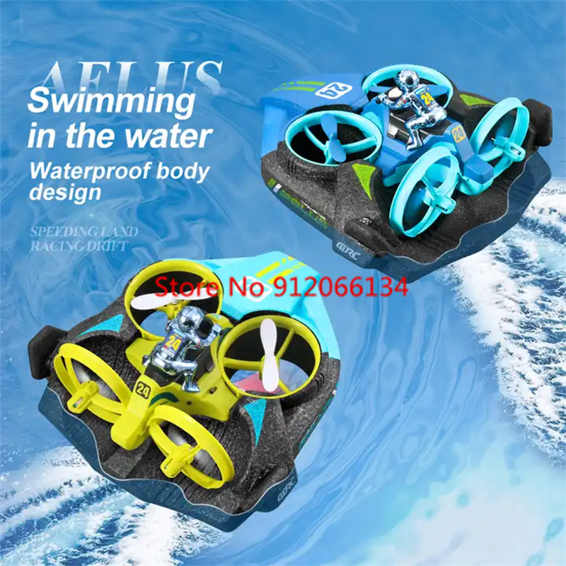 2.4G RC Plane Car Boat 3 In 1  - огляд і ціна Drone Rc Game