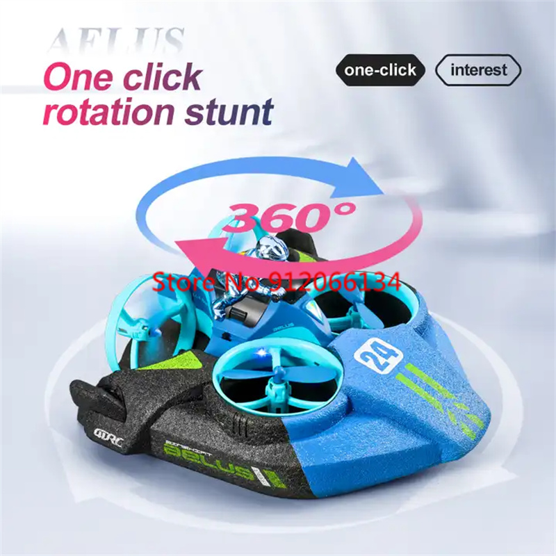 2.4G RC Plane Car Boat 3 In 1  - огляд і ціна Drone Rc Game