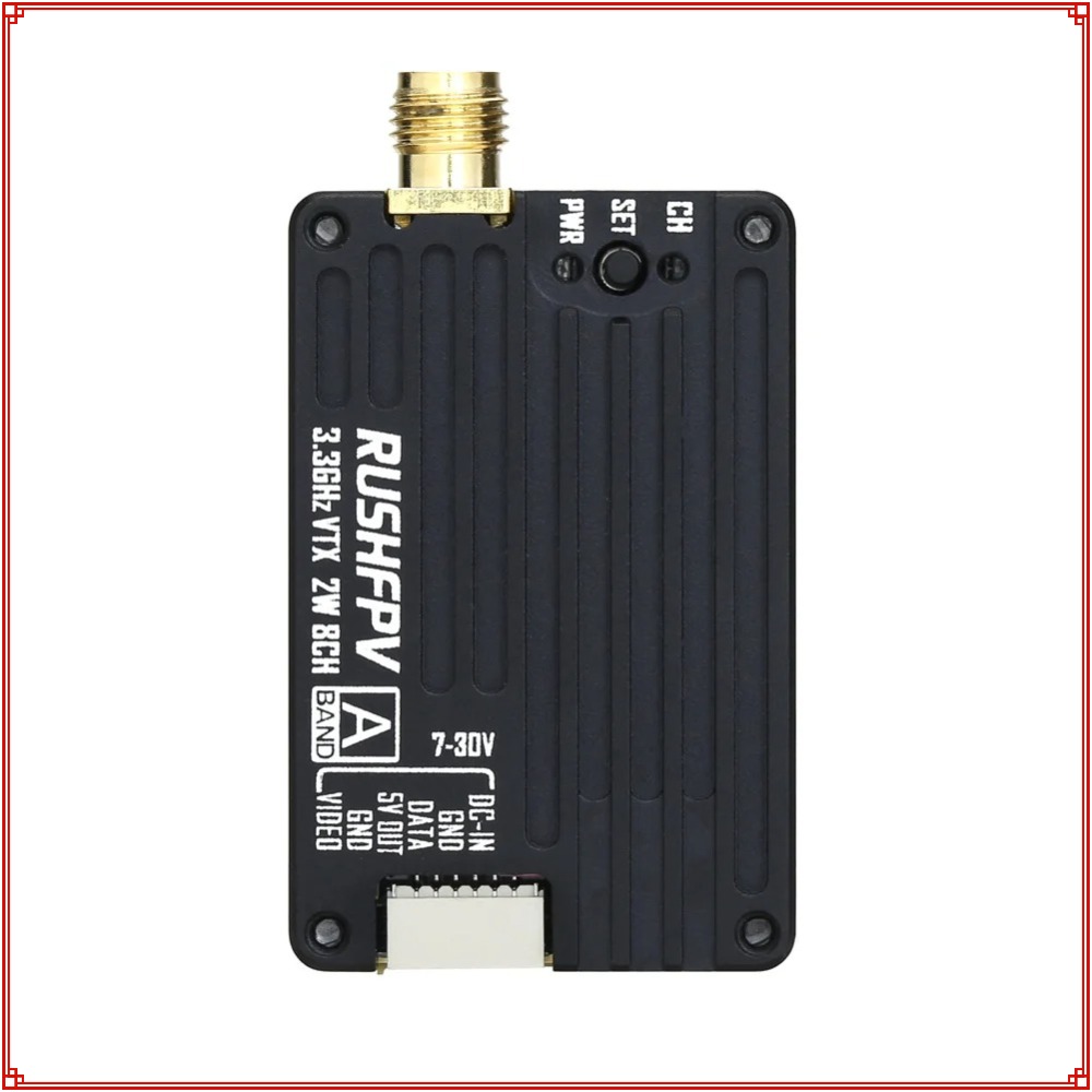 2026 New RUSHFPV 3.3G 2W VTX T - огляд і ціна Receiver Rc Drone