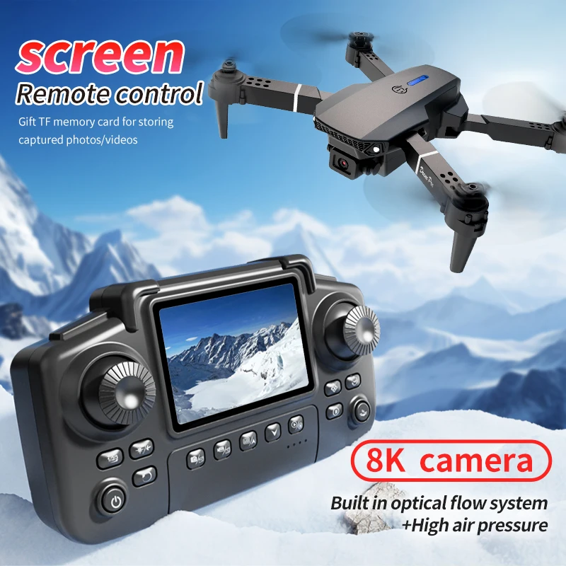 Professional E88 PRO Drone wit - огляд і ціна Dron Rc Quadcopter
