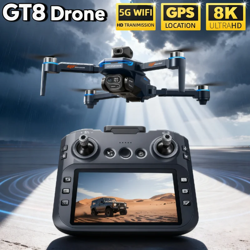 HOT For LSRC GT8 Drone 4K Prof - огляд і ціна Drone Gt8 Rc