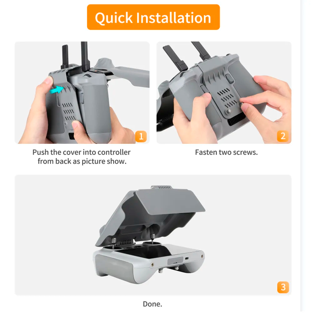 Screen Protector Shell For DJI - огляд і ціна Drone Dji Rc 3