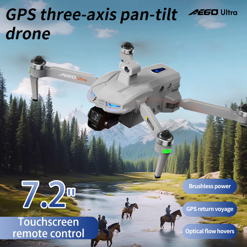 2025 AE60 URTLA GPS Drone 8K C - огляд і ціна Drone Rc Holder