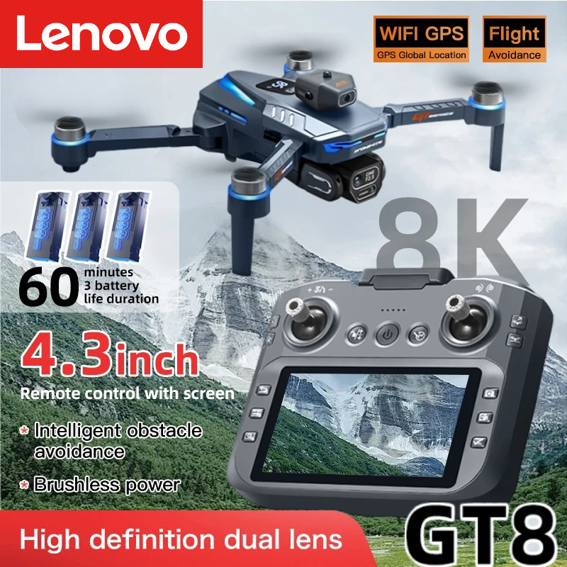 Lenovo GT8 Drone 8K Profession - огляд і ціна Drone Rc Folding