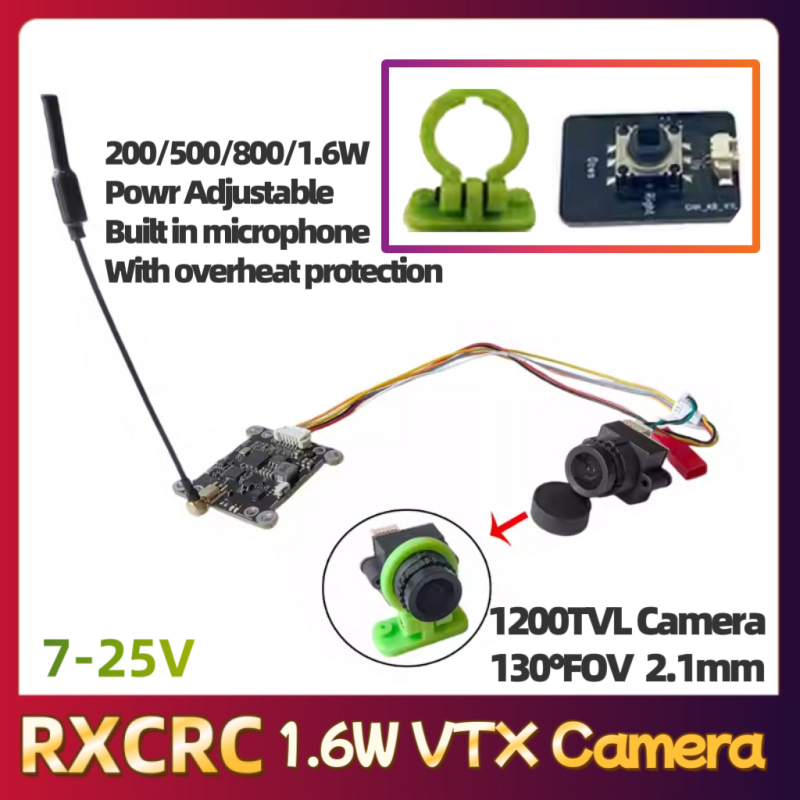 RXCRC 5.8G Module 48CH 1.6W VT - огляд і ціна Receiver Rc Drone