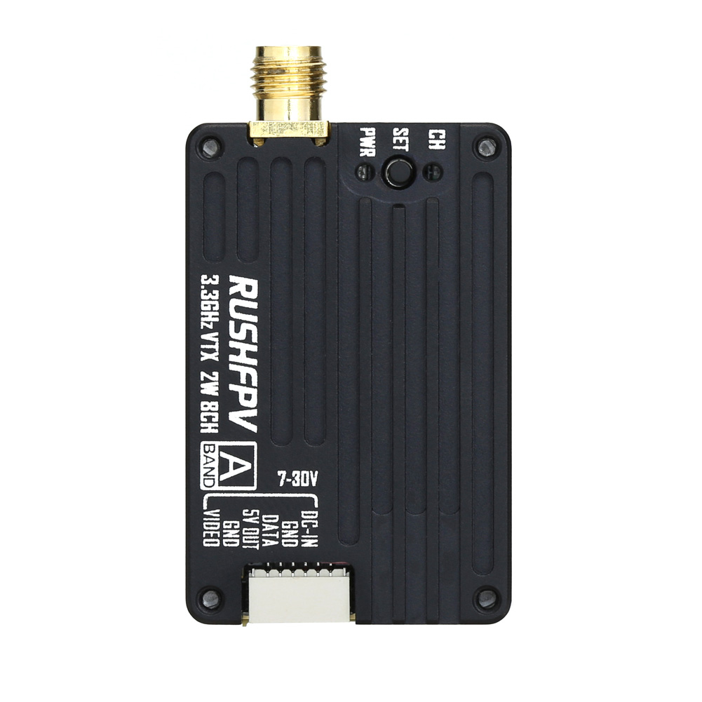 RUSHFPV 3.3G 2W VTX Transmitte - огляд і ціна Receiver Rc Drone