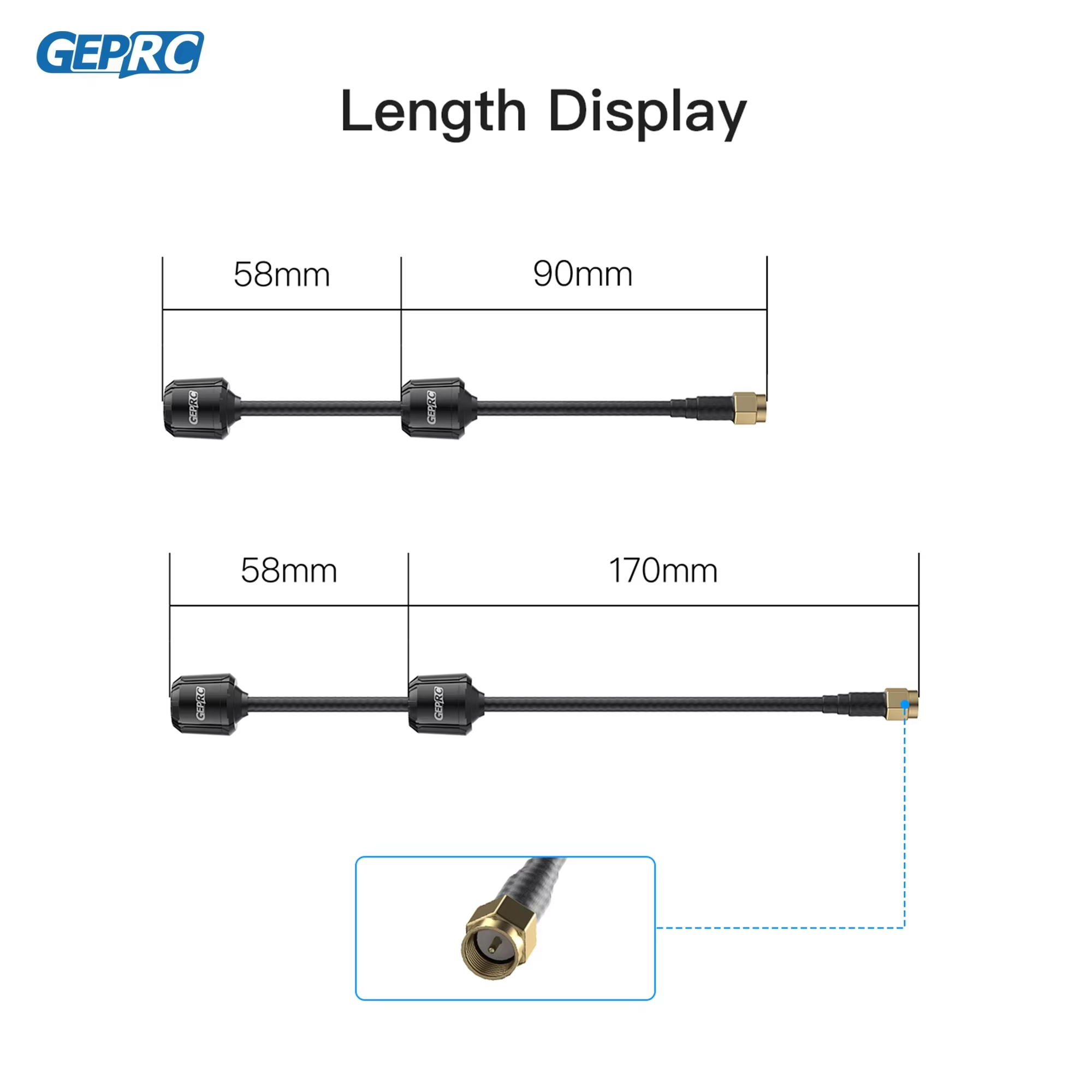 GEPRC Momoda2 5.8G DUAL Antenn - огляд і ціна Drone Rc Accessories