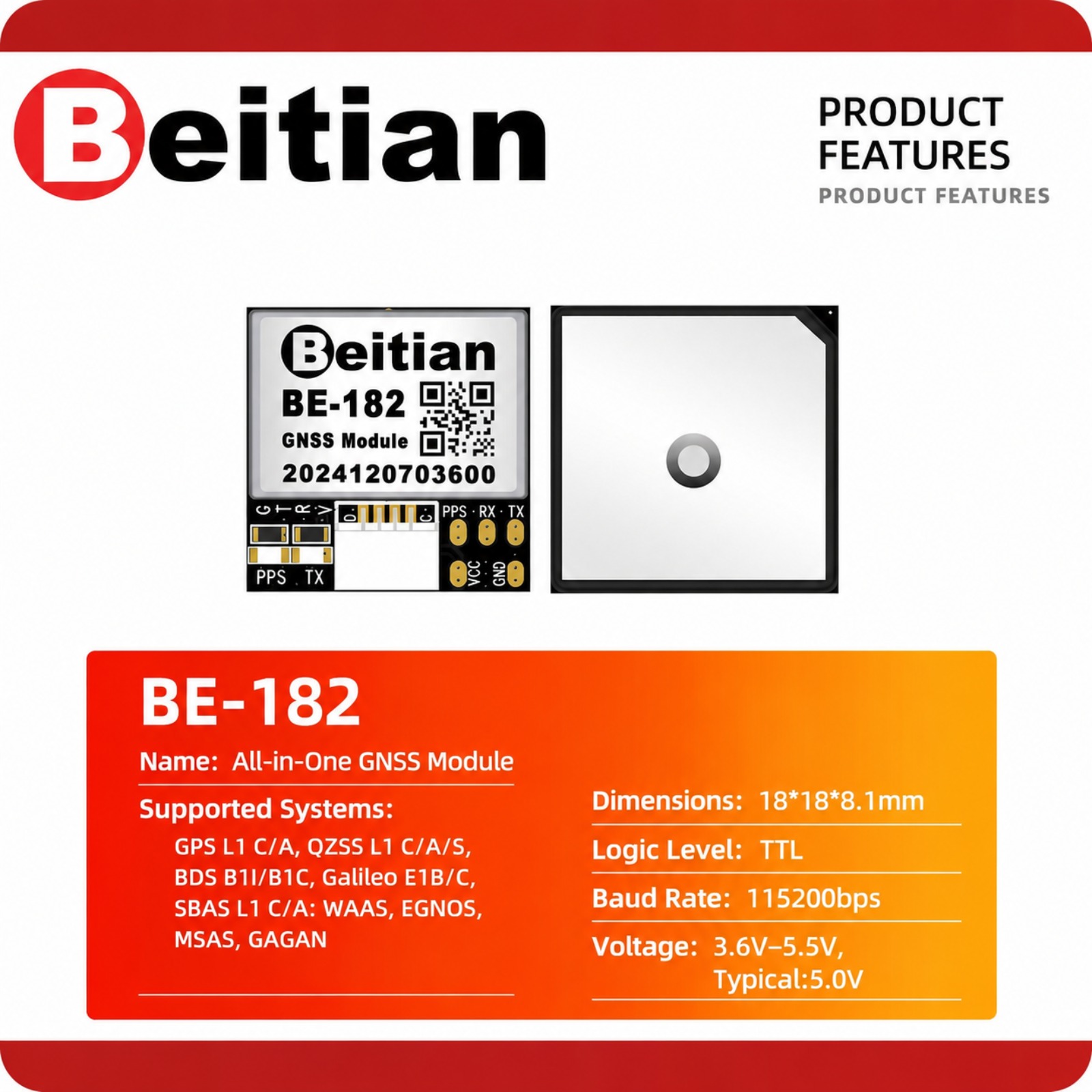 Beitian M10 Triple Mode GNSS C - огляд і ціна Gps Module Drone
