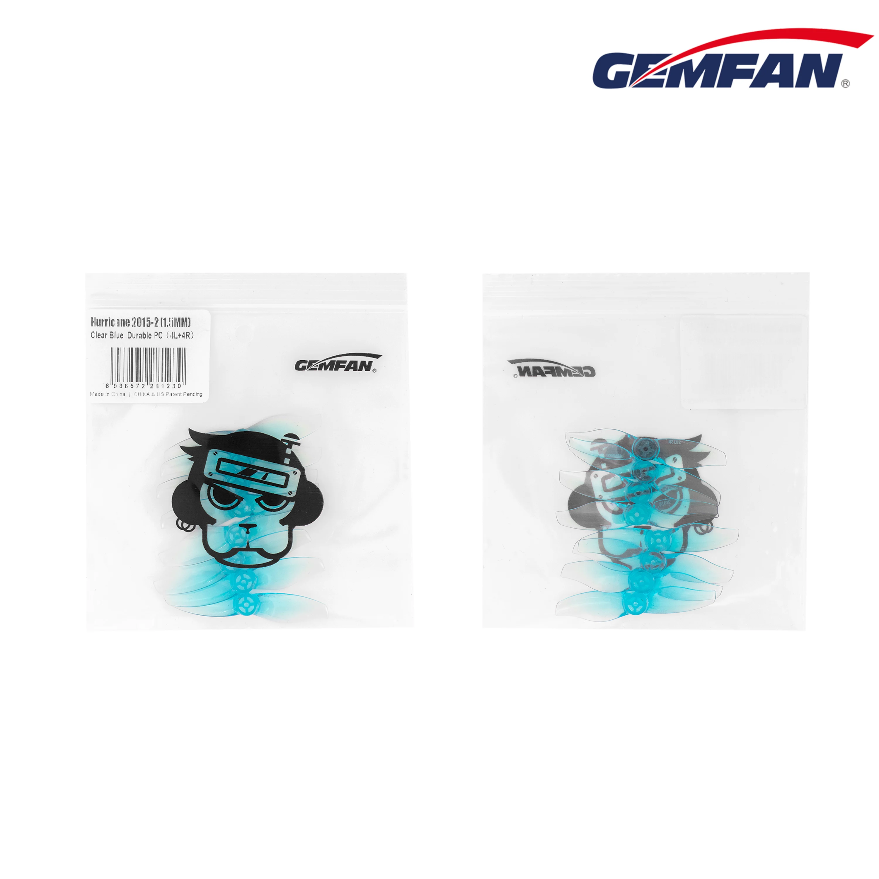 NEW 4Pairs GEMFAN 2015 Hurrica - огляд і ціна Drone Rc Diy