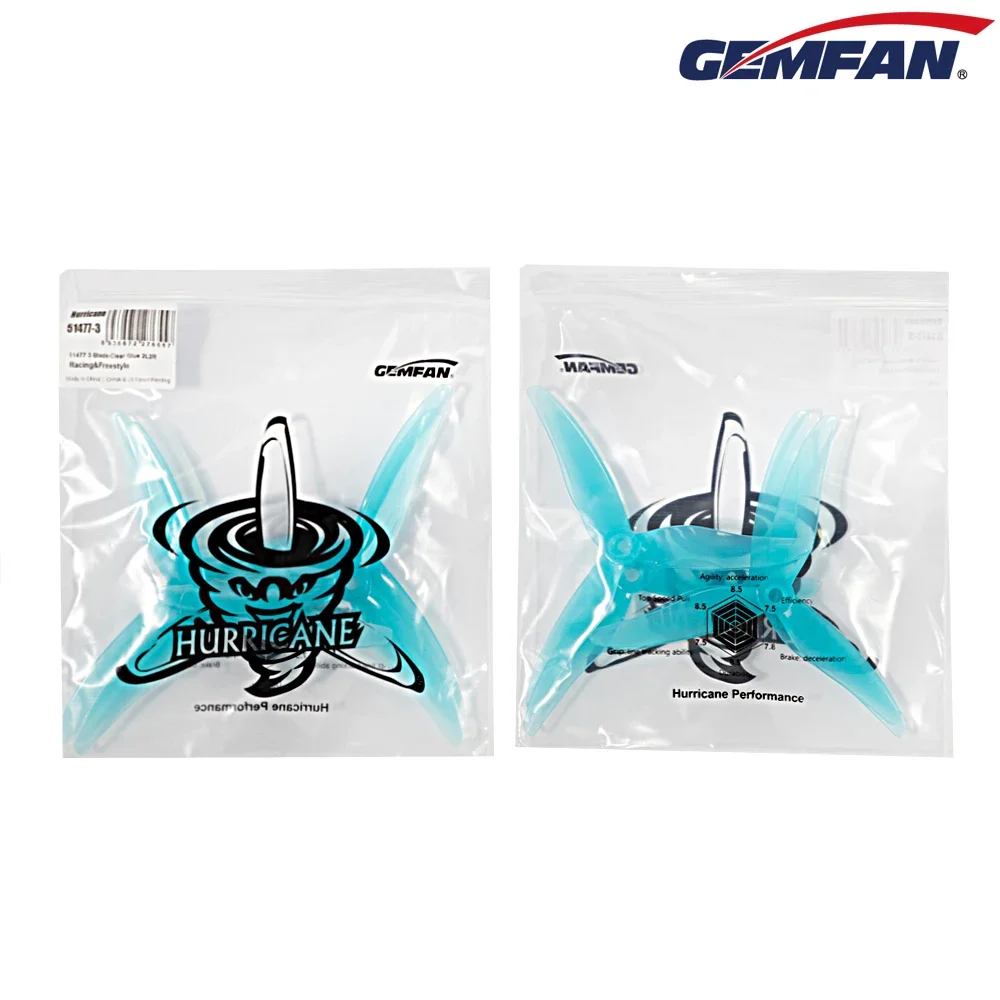 10Pairs (10CW + 10CCW) Gemfan  - огляд і ціна Drone Rc Diy