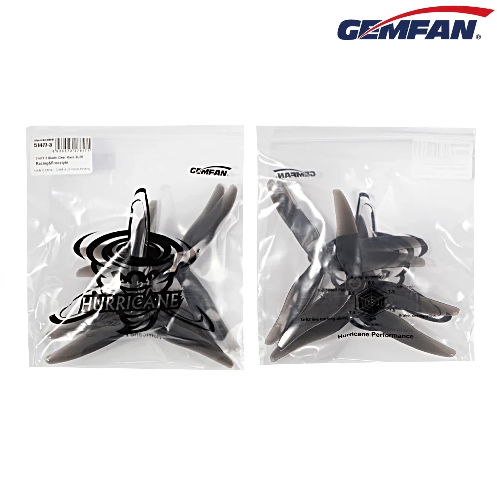 10Pairs (10CW + 10CCW) Gemfan  - огляд і ціна Drone Rc Diy
