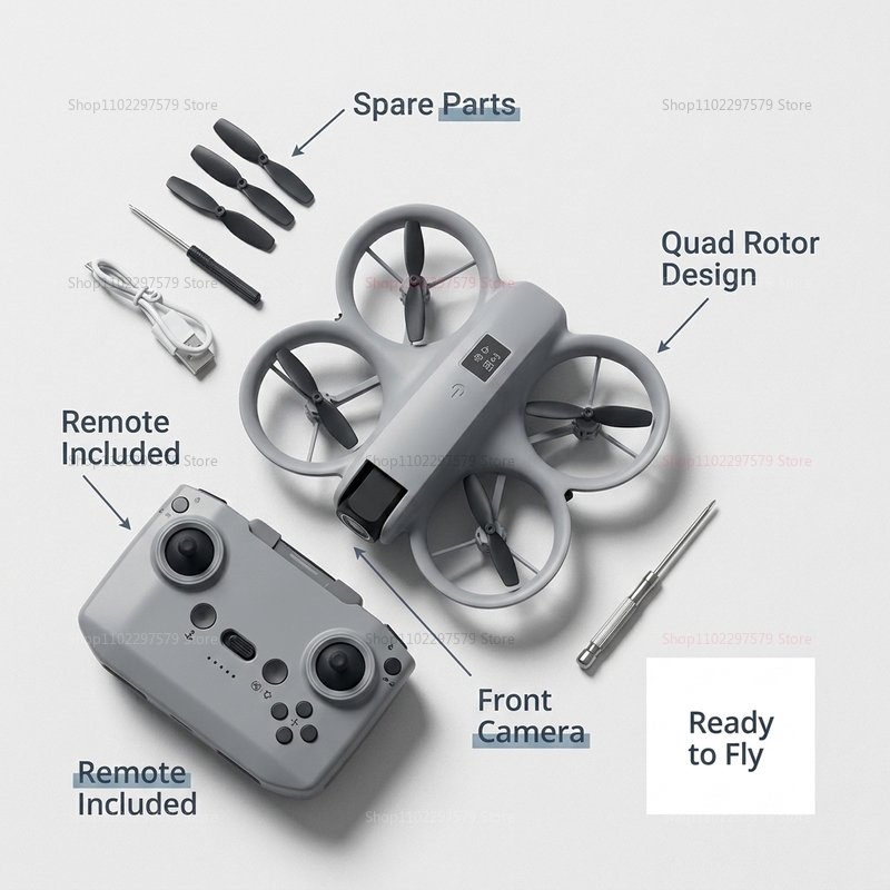Mini Drone with 8K HD Camera F - огляд і ціна Dron Rc Quadcopter