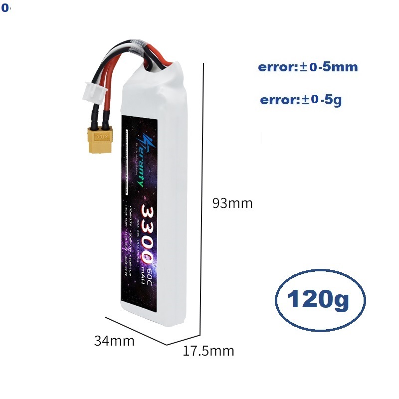 2S 7.4V LiPo Battery 3300mAh 6 - огляд і ціна Drone Rc Boat