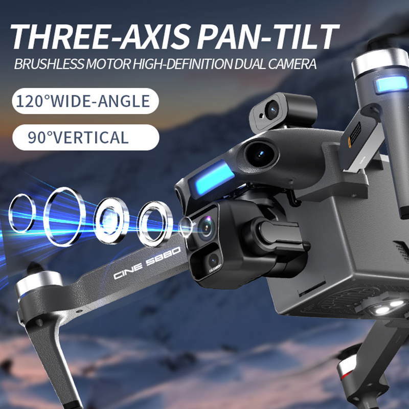 2026 New 8K Dual Camera Drone  - огляд і ціна Gps Module Drone