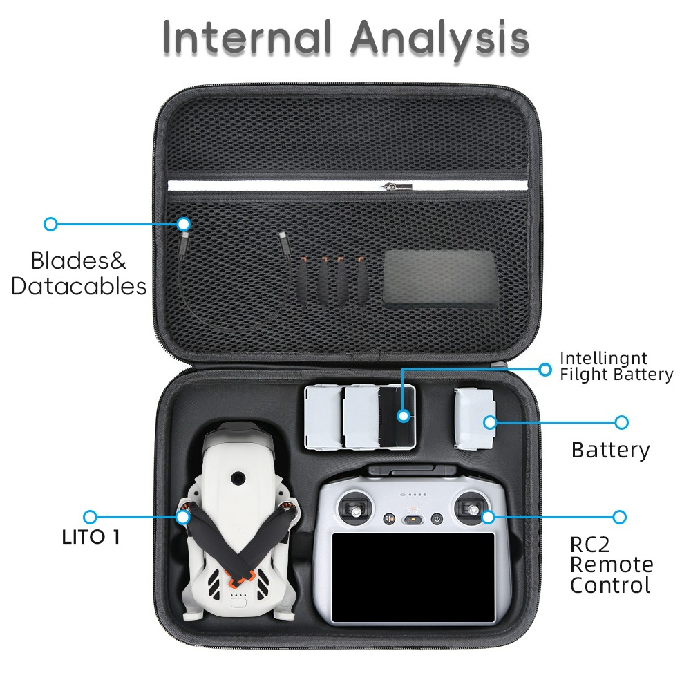 Portable Carrying Case For DJI - огляд і ціна Drone Rc N3