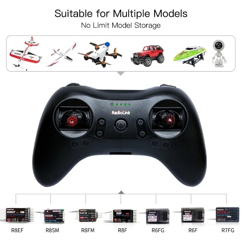Radiolink T8S 2.4G 8 Channel R - огляд і ціна Drone Rc Game
