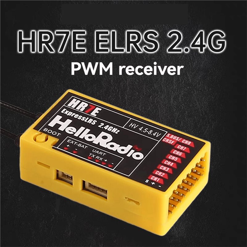 ABUM-HR7E ELRS PWM Receiver 2. - огляд і ціна Receiver Rc Drone