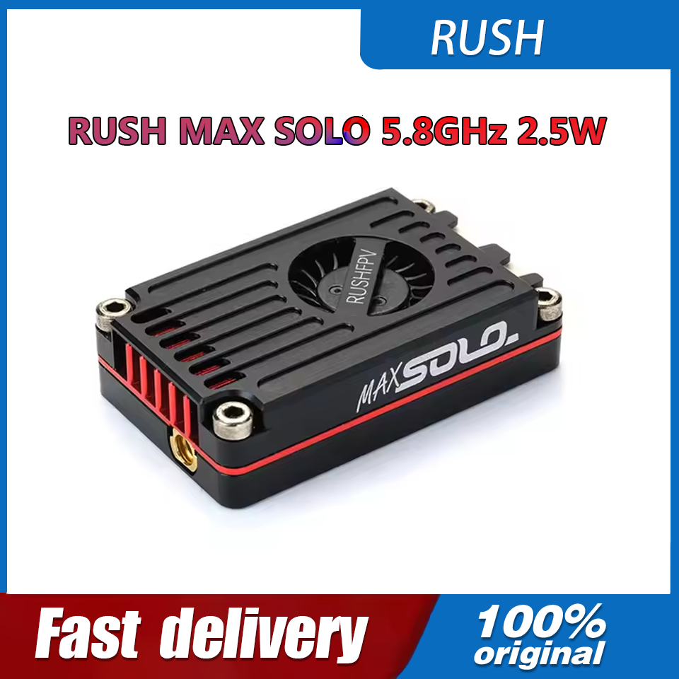 RUSH MAX SOLO 5.8GHz 2.5W VTX  - огляд і ціна Drone With Rc