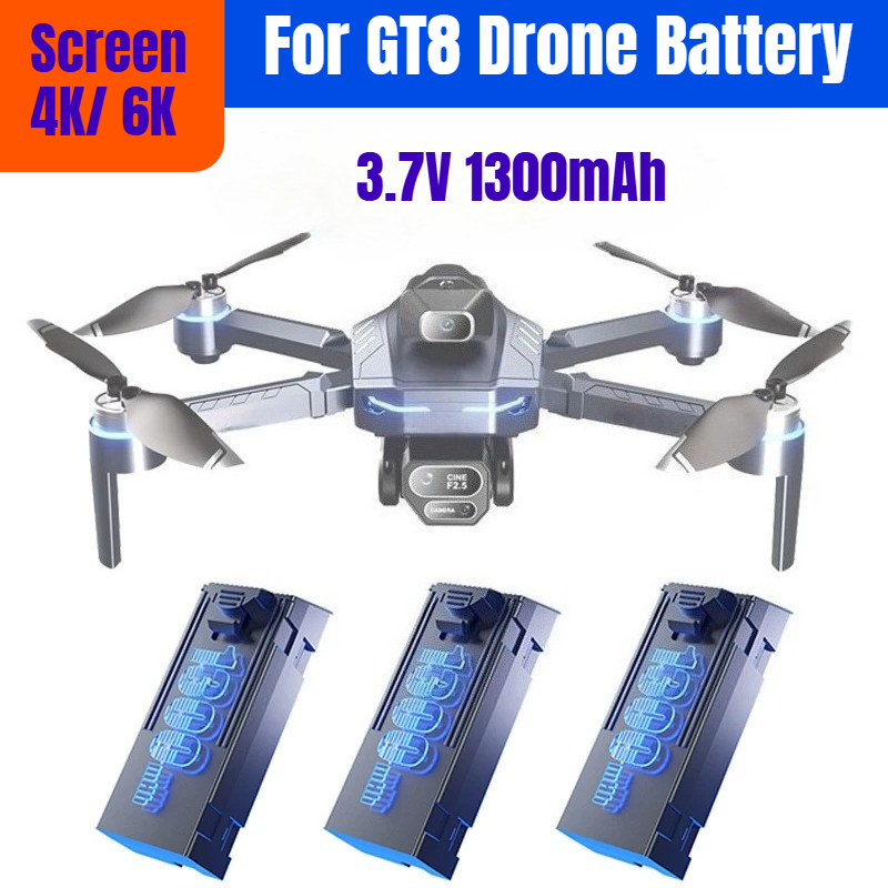 3.7V 1300mAh For GT8 Drone Bat - огляд і ціна Drone Gt8 Rc