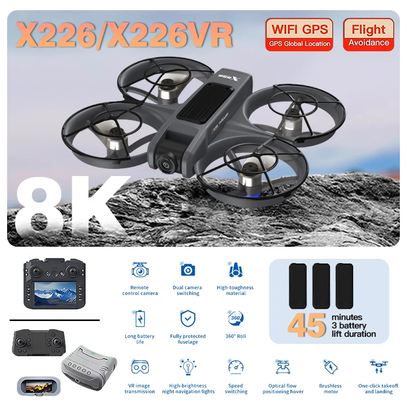 Lenovo X226 X226VR FPV RC Dron - огляд і ціна Drone Rc X226