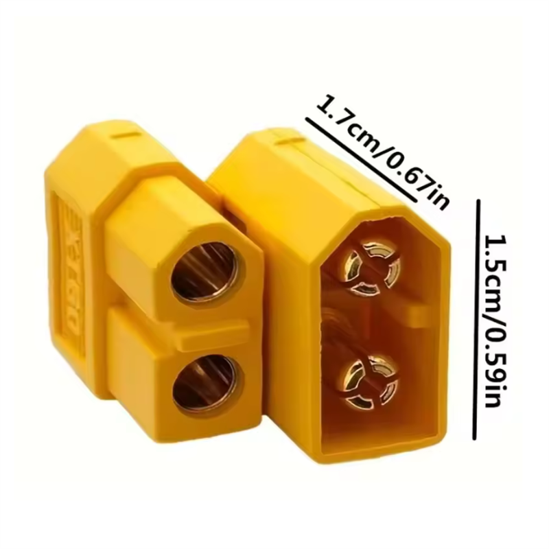 10PCS XT60 Battery Connector M - огляд і ціна Drone Rc Accessories
