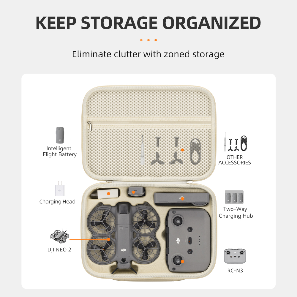 Storage Bag for DJI Neo 2 Fly  - огляд і ціна Drone Neo Rc
