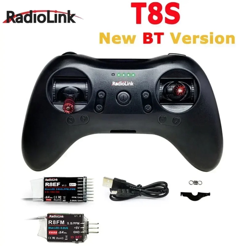 Radiolink T8S 8CH 2.4G RC Tran - огляд і ціна Drone Rc Game