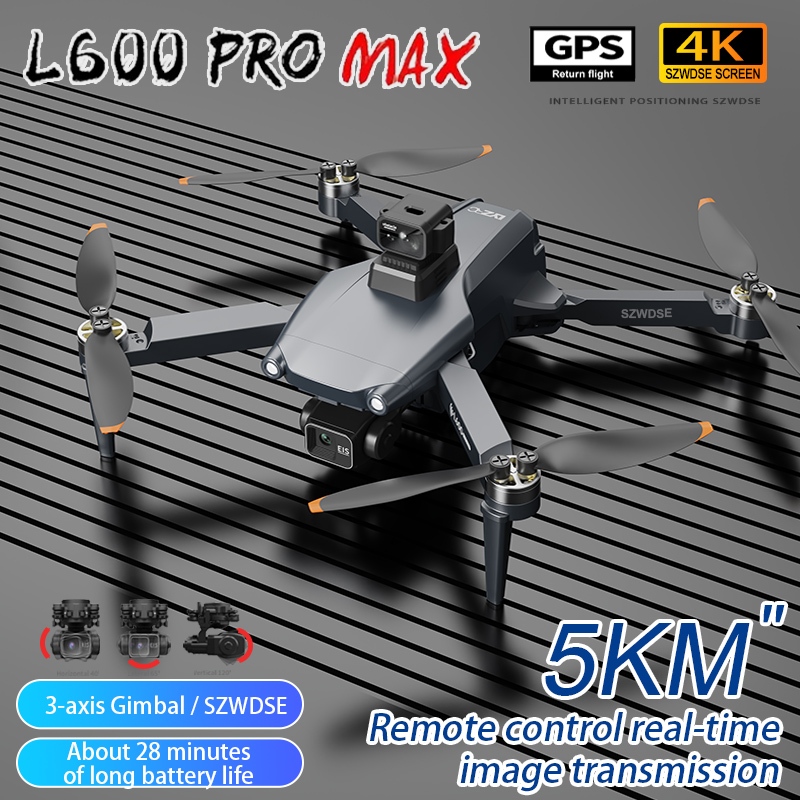 L600 Pro MAX /L600 PRO Drone 4 - огляд і ціна Dron Rc Quadcopter