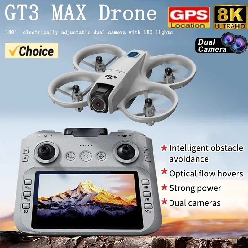 2026 NEW GT3 Mini With LED Fol - огляд і ціна Dron Rc Quadcopter