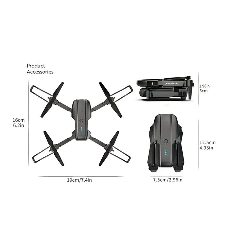 FACEGLE UAV E99 Nova RC Drone  - огляд і ціна Dron Rc Quadcopter