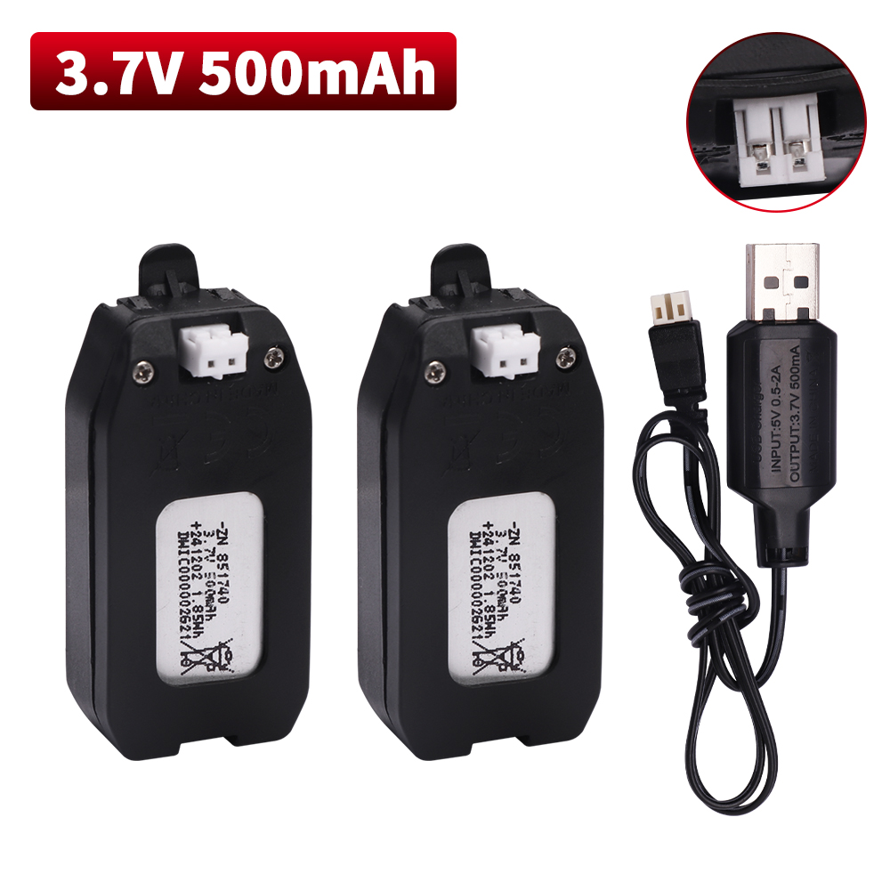 3.7V 500mAh Lithium Battery Fo - огляд і ціна Drone Rc Accessories