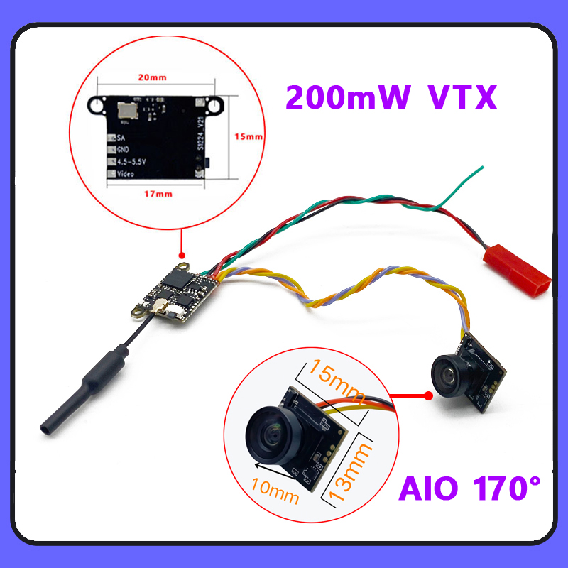 SLONWAKE 5.8G 1200TVL FPV Came - огляд і ціна Receiver Rc Drone