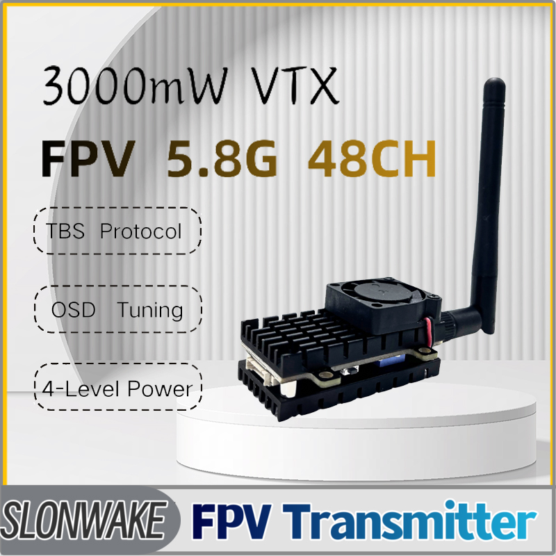 SLONWAKE 5.8G 3000mW Simulatio - огляд і ціна Receiver Rc Drone