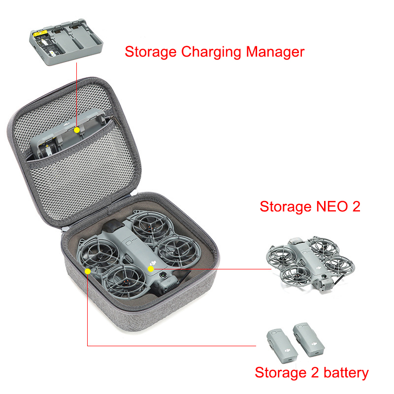 Carrying Shockproof Case for D - огляд і ціна Drone Neo Rc