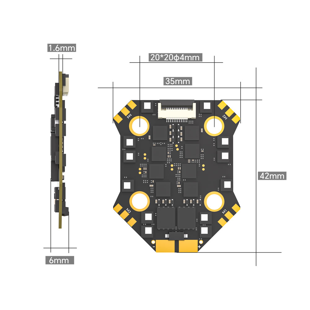 iFlight Borg F7 Mini Stack Fli - огляд і ціна Flight Controller
