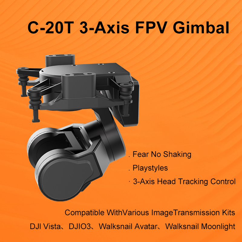 3-Axis Gimbal for FPV Racing D - огляд і ціна Drone Rc Holder