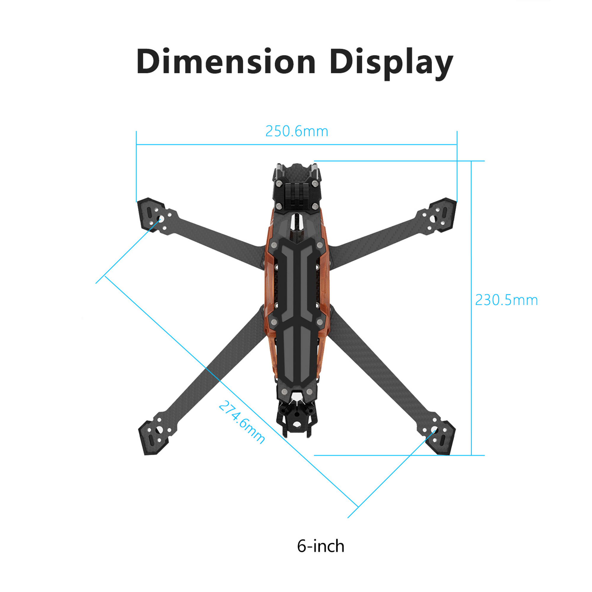 GEPRC GEP-Vapor-D5 D6 O4 Pro C - огляд і ціна Drone Rc Accessories