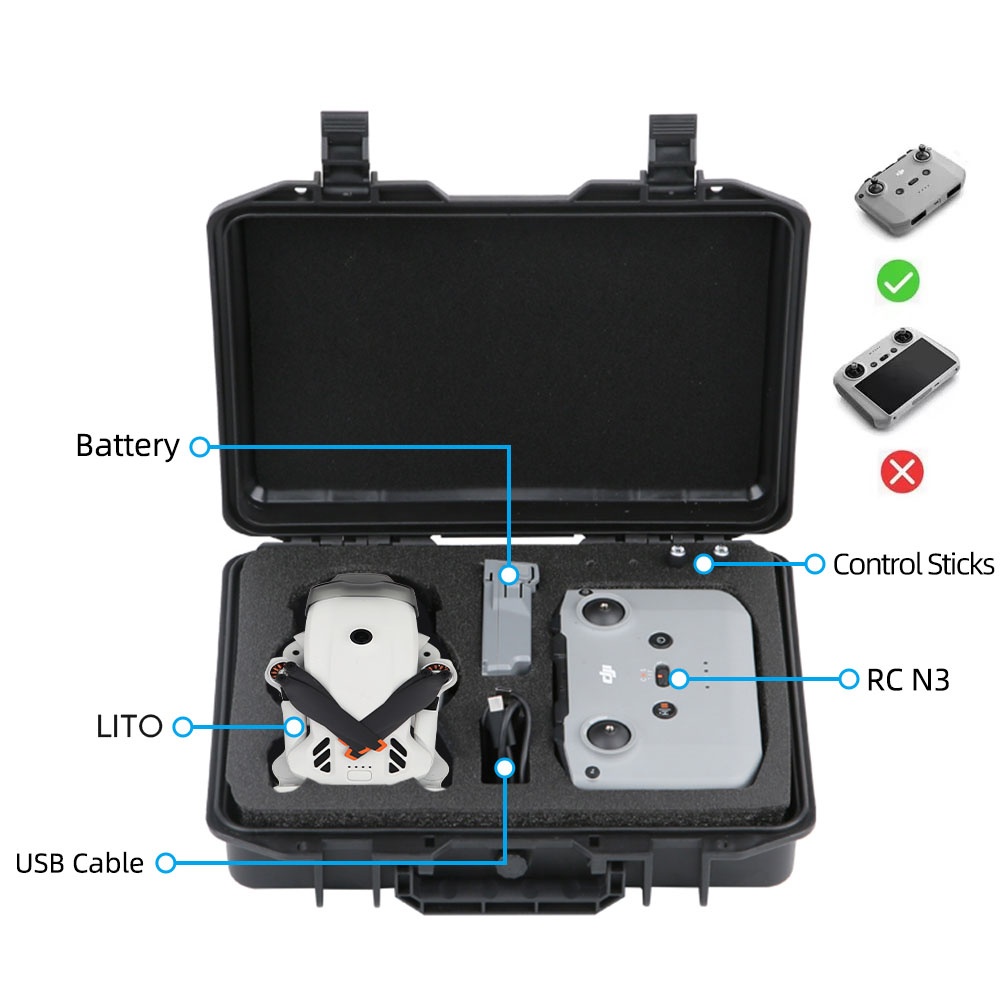 Portable Carrying Case for DJI - огляд і ціна Drone Dji Rc N1
