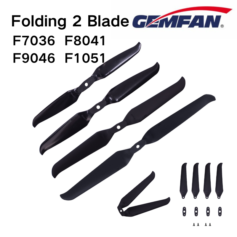 Folding Prop 2 Blade 7-10inch  - огляд і ціна Drone Rc Folding
