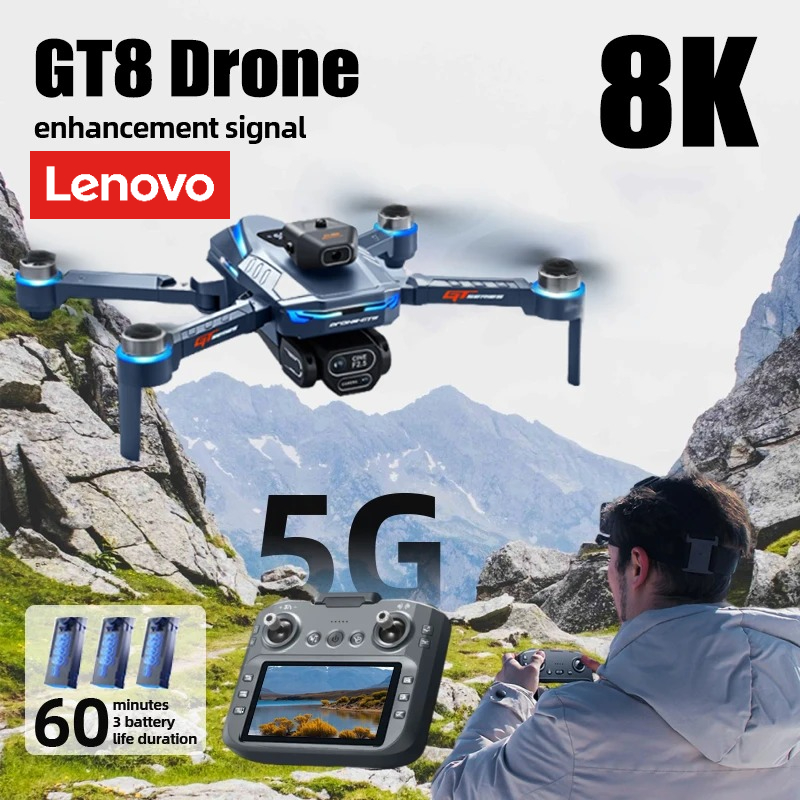 Lenovo GT8 Drone 8K Profession - огляд і ціна Drone Gt8 Rc