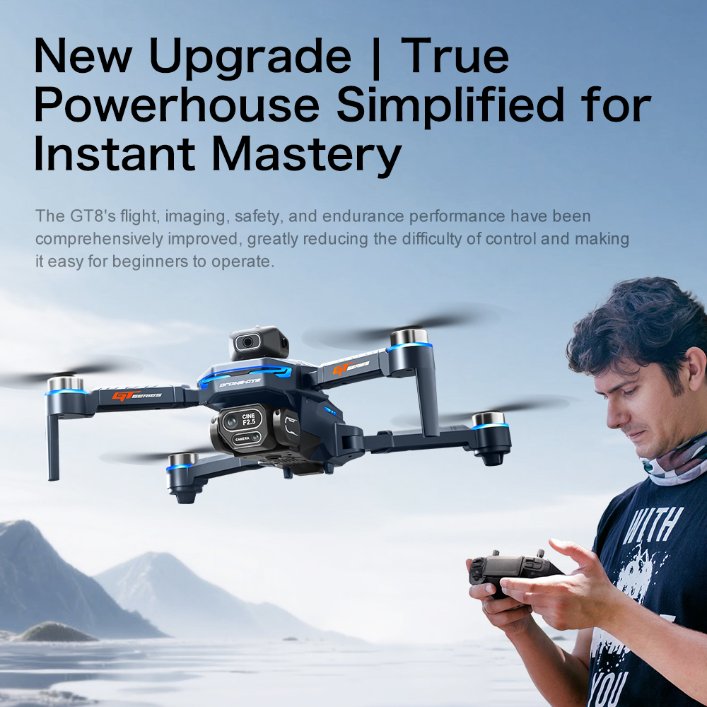 Lenovo GT8 Drone with Large Sc - огляд і ціна Drone Gt8 Rc